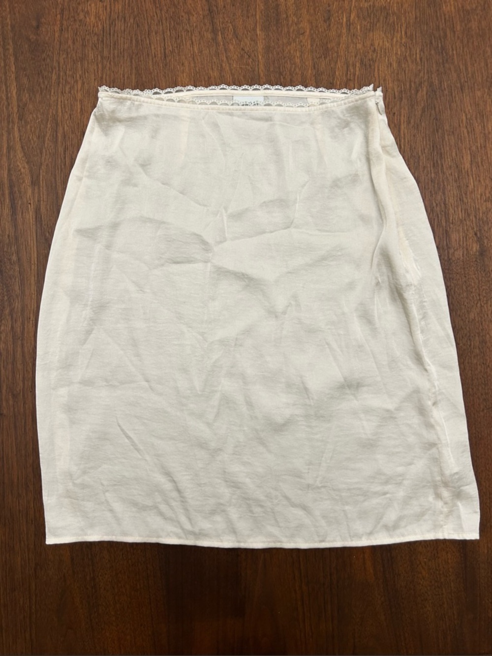 Sunday Best Cream Lace-Trim Skirt - Size 6
